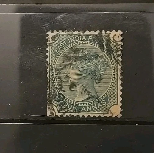 East India Scott 26B Queen Victoria Crown Colony 1878 F Usado Die-2 Foto 1 de 1