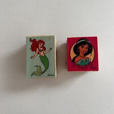 Vintage Disney Stamps Princesses Ariel & Jasmine