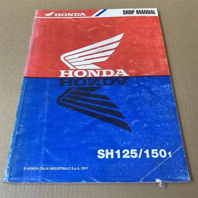 Honda SH125 150 Genuine OE Workshop Manual Service Repair Manual 62KPRA60 - Image 1 of 4