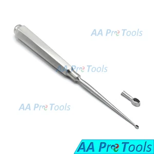 AAPRO: New 3mm Piffard Dermal Curettes 6.25" ENT Surgical Medical Instruments - Picture 1 of 3