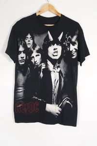 Camiseta Oficial AC/DC Highway To Hell Negra Azul Líquido Estampado Grande 2005 - Imagen 1 de 6