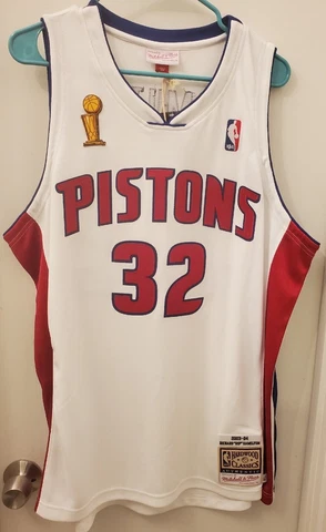 Mitchell & Ness Richard Rip Hamilton Detroit Pistons Authentic Jersey Size XL 48 Cover