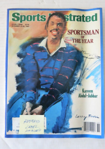 SPORTS ILLUSTRATED Dec.23-30, 1985 KAREEM ABDUL-JABBAR VG+ Sportsman of the Year
