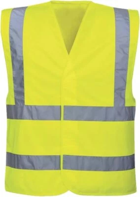 Kids Hi-Vis Reflective Safety Vest for Cycling Enhanced Visibility Riding Gear - Image 1 of 4