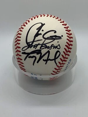 Scott Brosius Jeff Russell Bobby Witt Jim Corsi Firmado Autógrafo AL Béisbol Foto 1 de 4