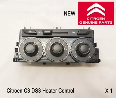 Citroen C3 DS3 климат тепла вентиляции панели управления новый оригинальный 9675400180 - Изображение 1 из 4