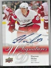 2009-10 UPPER DECK SIGNATURES #UDS-DH DARREN HELM