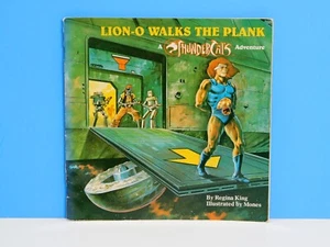 Thundercats Adventure Lion-O Walks The Plank Book 1986 Paperback by Regina King - Picture 1 of 17