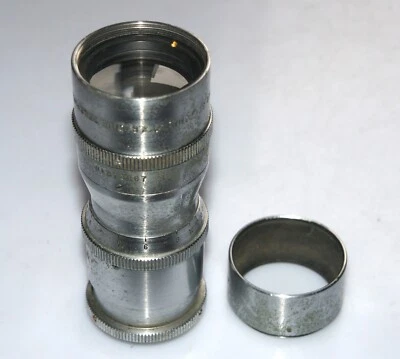 Wollensak Raptar Cine Telephoto 3 inch  76 mm f2.8 C-Mount Cine Movie 16 mm Lens - Image 1 of 3
