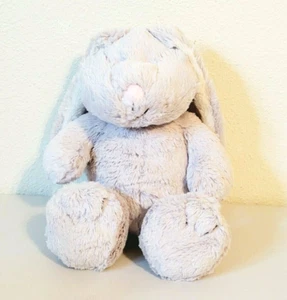 Pier 1 Imports Gray Floppy Ears BUNNY RABBIT Big Feet Stuffed Animal Plush 14" - Picture 1 of 6