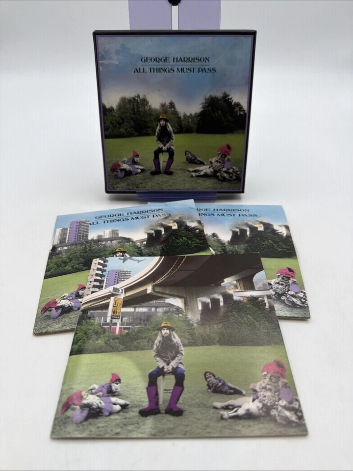 All Things Must Pass [30th Ann Ed] George Harrison Remastered 2 CD Box SET - Imagem 1 de 2