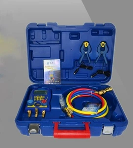 Manometro refrigerante LCD digitale con indicatore livello liquido WK-6889 - Foto 1 di 19