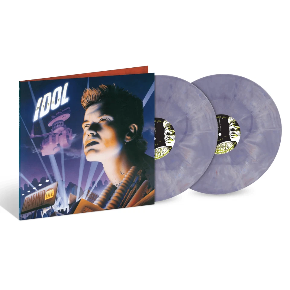 BILLY IDOL | Charmed Life | SEALED “Lavender Daydream” Coloured Vinyl 2LP - Image 1 of 1