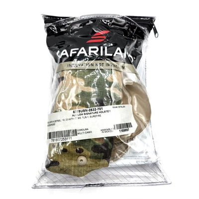 Safariland 6378USN ALS Low Signature Holster Glock 19/23 w/ Light Multicam RIGHT - Image 1 of 4