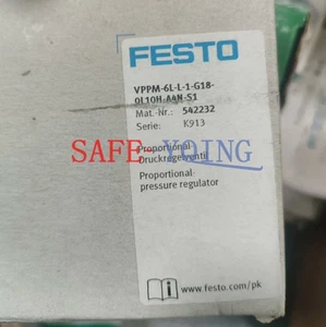 Válvula proporcional FESTO VPPM-6L-L-1-G18-0L10H-A4N-S1 542232 1 PIEZA nueva - Imagen 1 de 1