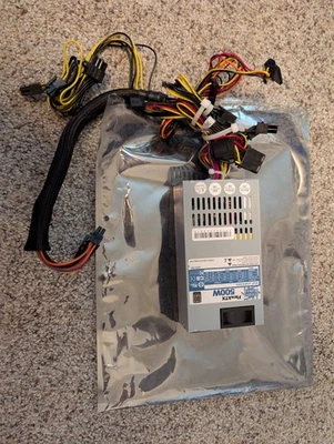 ATHENA POWER AP-MFATX50P8 FLEX ATX ALIMENTATORE 500W (2X 6+2 PCIE) TESTATO - - Immagine 1 di 2