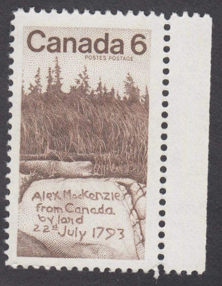 Canada - #516 Sir Alexander MacKenzie Carved Inscription - MNH - Image 1 of 1
