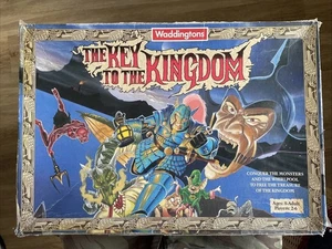 Vintage THE KEY TO THE KINGDOM 1990 Waddingtons Brettspiel - unvollständig - Bild 1 von 22