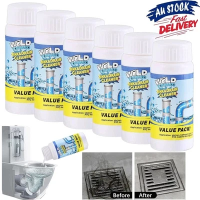 5PCS Wild Tornado Powerful Sink Drain Cleaner High Efficiency Clogging Cleaner - image 1 of 4