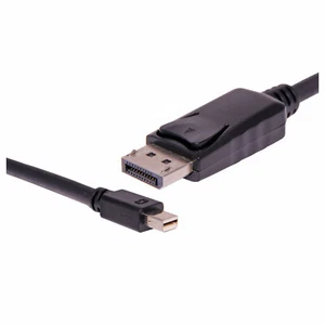 Dynalink 1.8m Mini DisplayPort Male to DisplayPort Male Cable - Picture 1 of 1