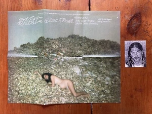 DASH SNOW NEST SACE GRAF DEITCH GALLERY INVITE POSTER IRAK STREET ART '07 + CARD - Picture 1 of 10