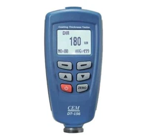 CEM DT-156 Digital Paint Coating Thickness Tester Meter Gauge Auto F & NF Probe - Picture 1 of 7