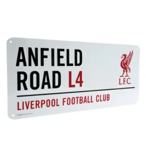 Liverpool FC - Anfield Road Street Sign - Picture 1 of 3