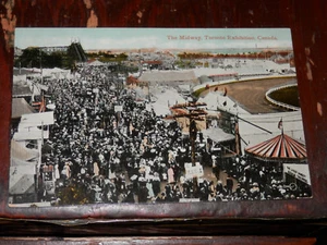 TORONTO CANADÁ - RARA POSTAL TEMPRANA - THE MIDWAY - EXPOSICIÓN - Imagen 1 de 2