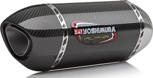YOSHIMURA SUZUKI SV650 SV650X 17-24 ALPHA SLIP-ON EXHAUST CARBON FIBER MUFFLER - Picture 1 of 1