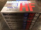 7 PACK NEW SONY 135m 90 HF TYPE 1 NORMAL BIAS CASSETTE TAPE FREE PRIORITY SHIP