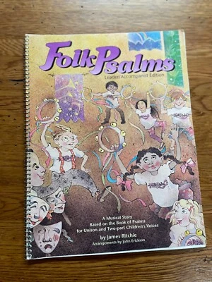 Libro de música FOLK SALMS edición de cantante. Una historia musical de James Ritchie Foto 1 de 3