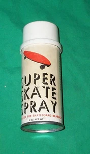 DE COLECCIÓN NOVEDAD SUPER SKATE SPRAY LUBRICANTE RUEDA MONOPATÍN LUBRI-KOTE 1975 + ENCANTO - Imagen 1 de 10
