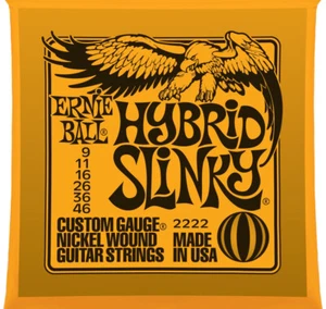 Juego de cuerdas para guitarra eléctrica Ernie Ball 2222 híbrido Slinky Nickel Wound - PAQUETE DE 6 - Imagen 1 de 1
