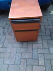 Chest Drawers Home Office Filing Cabinet Wooden Storage Cupboard on Castor SALES