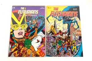 The Futurians Comic Book Lot Of 2. #1-2. Bagged And Boarded. - Picture 1 of 3
