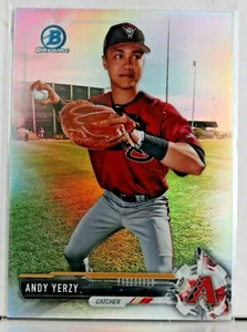 2017 BOWMAN CHROME ANDY YERZY REFRACTOR /499 - Picture 1 of 2