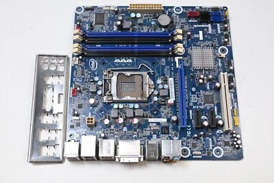 Motherboard DH67GD LGA 1155 Optical Audio HDMI 2nd Gen H67 Backplate incuded - Image 1 of 2