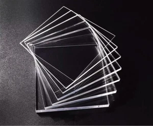 6 Stück Klar Display Acryl Box für Sammlerstück Alternative Glaskasten Staubdicht - Bild 1 von 7