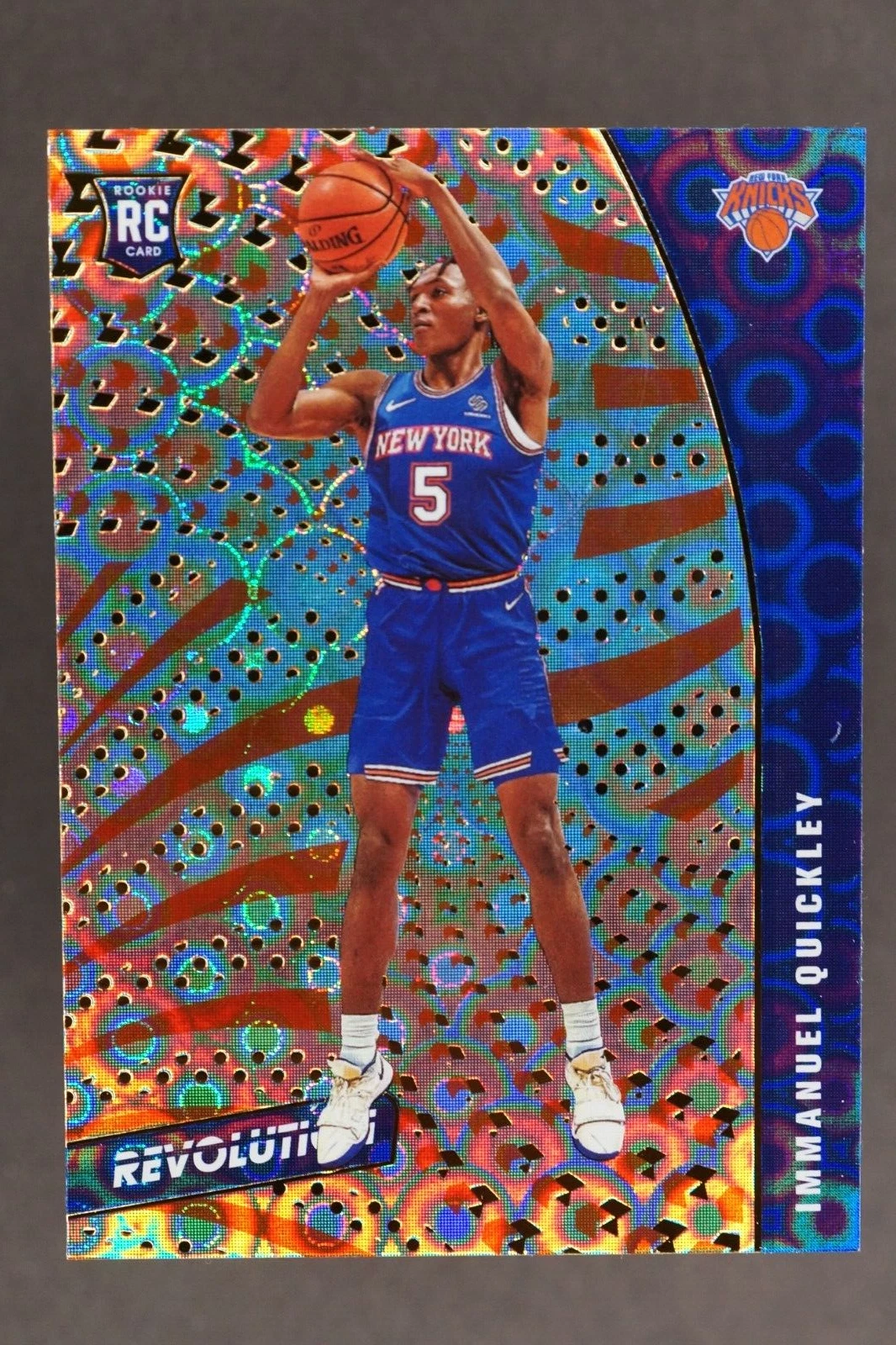 2020-21 NBA Panini Revolution Rookies Groove Immanuel Quickley #115 Rookie RC