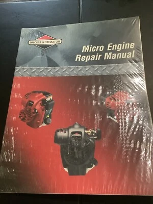 Briggs Stratton Small Micro Fource Engines New Workshop Repair Service Manual  - Image 1 of 2
