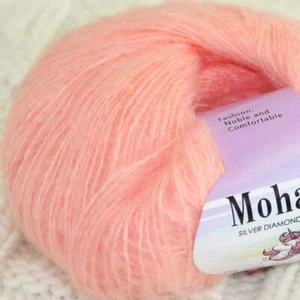 Sale New 1BallsX25g Luxury Soft Mohair Lace Wrap Shawl Hand Knit Crochet Yarn 04 - Picture 1 of 5
