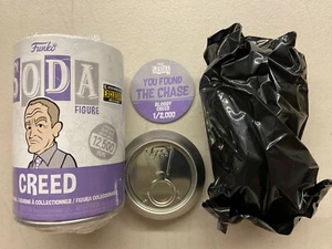 Funko Vinyl Soda The Office Creed Bloody Chase Figure 1/2000 EE Exclusive - Picture 1 of 4