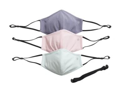 Athleta Girl Adjustable Made to Move Mask with Nose Bridge 3-Pack Daydream Multi - Image 1 of 4