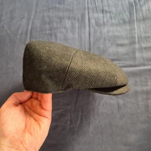 Bakerboy Newsboy Cap - Gatsby - Melton Wool Official Peaky Blinders Cap - Picture 1 of 4