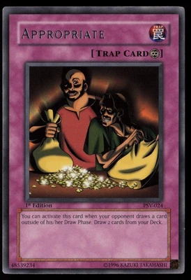 Yugioh Appropriate PSV-024 1st Edition Rare NM - Image 1 of 2