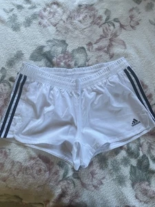 NWT Women’s Size Large White Active Shorts - Picture 1 of 4