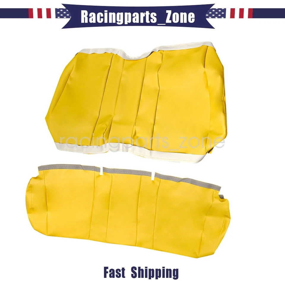 Seat Cover For John Deere Gator Bench XUV HPX 625i 825i 855D 855D S4 Yellow Foto 1 de 4
