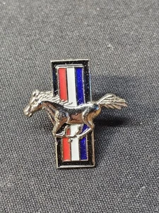 Ford Mustang Logo Hat Lapel Pin Back Metal - Picture 1 of 3