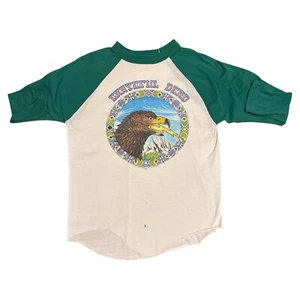 Camiseta raglán Grateful Dead Fall Tour 1984 vintage para hombre manga grande cuarto - Imagen 1 de 14