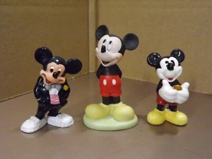 Lot of 3 Disney Mickey Mouse Mini Figurines - Picture 1 of 5
